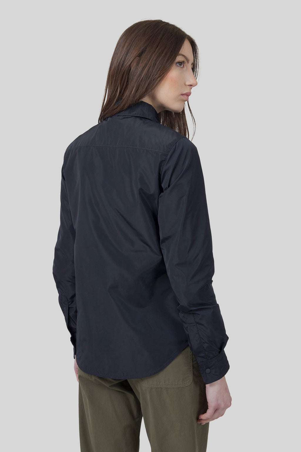 Unlined Glue Shirt In Technical Polyester