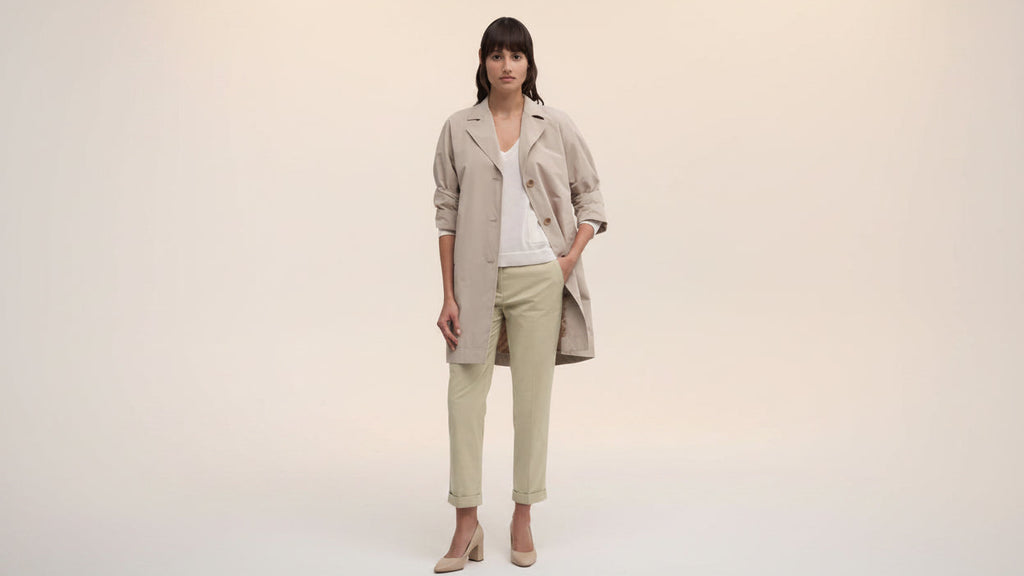 Stretch Cotton Twill Pant