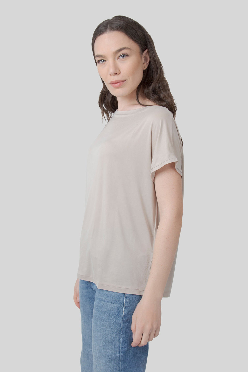 Cupro Square Wom Shirty