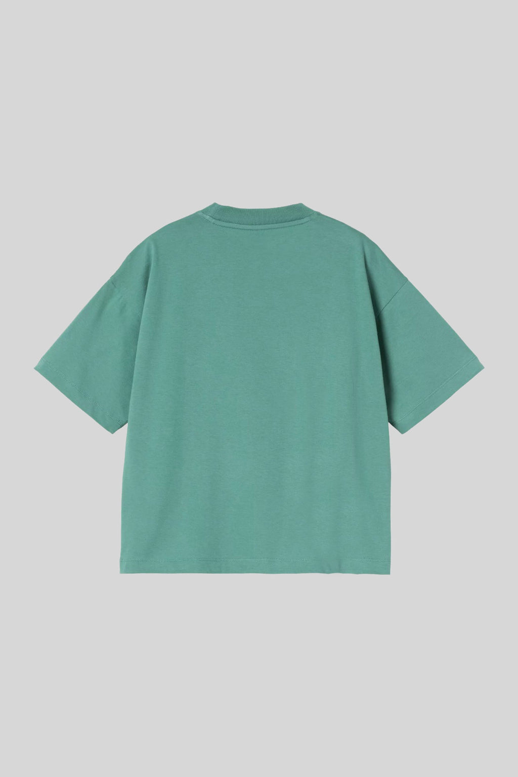 Short Sleeve Cropped Cotton T-Shirt