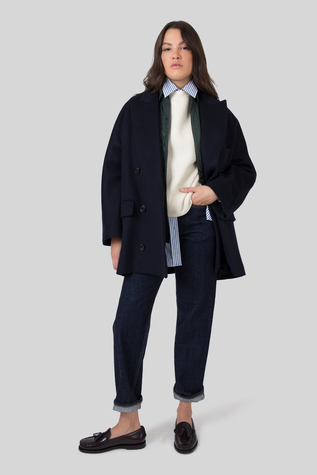 Over Hangar Poplin Shirt