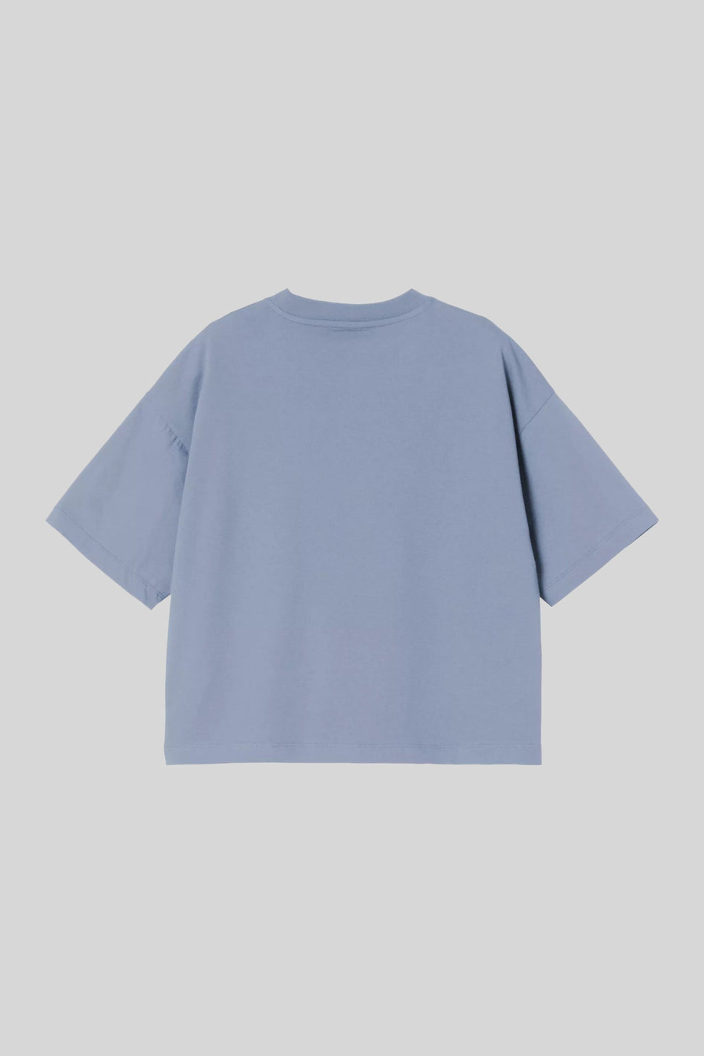 Short Sleeve Cropped Cotton T-Shirt