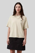 Short Sleeve Garment-Dyed Cropped T-Shirt