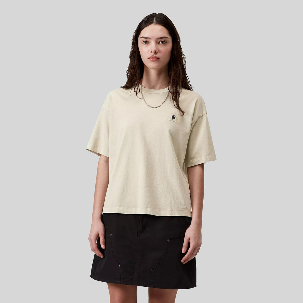 Short Sleeve Garment-Dyed Cropped T-Shirt