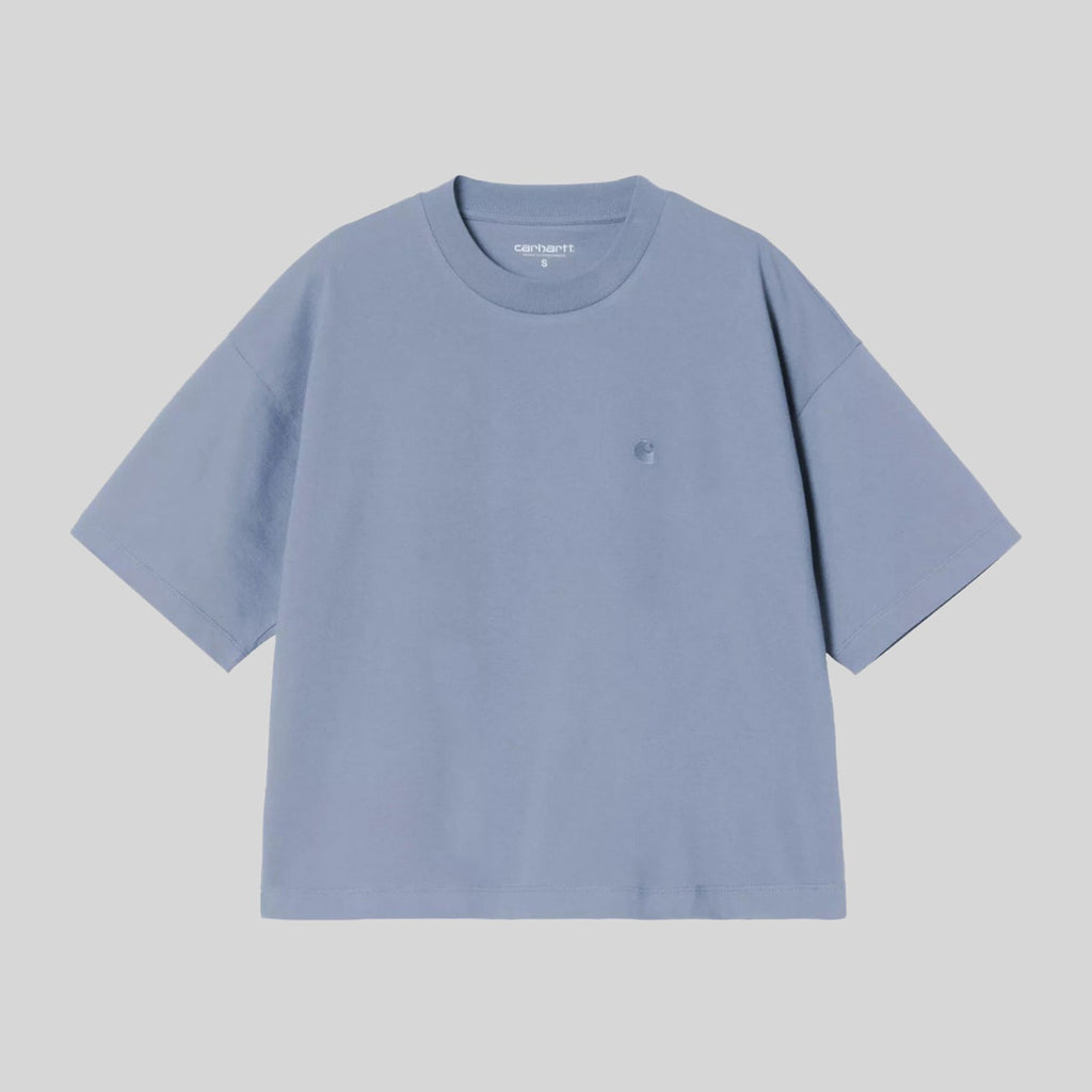 Short Sleeve Cropped Cotton T-Shirt