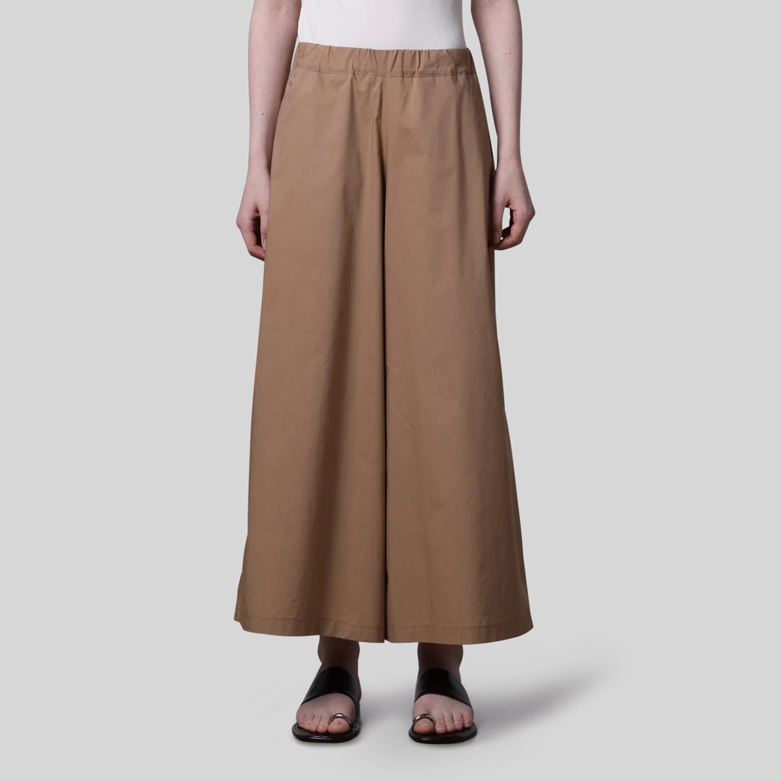 Wide-leg Cropped Pants
