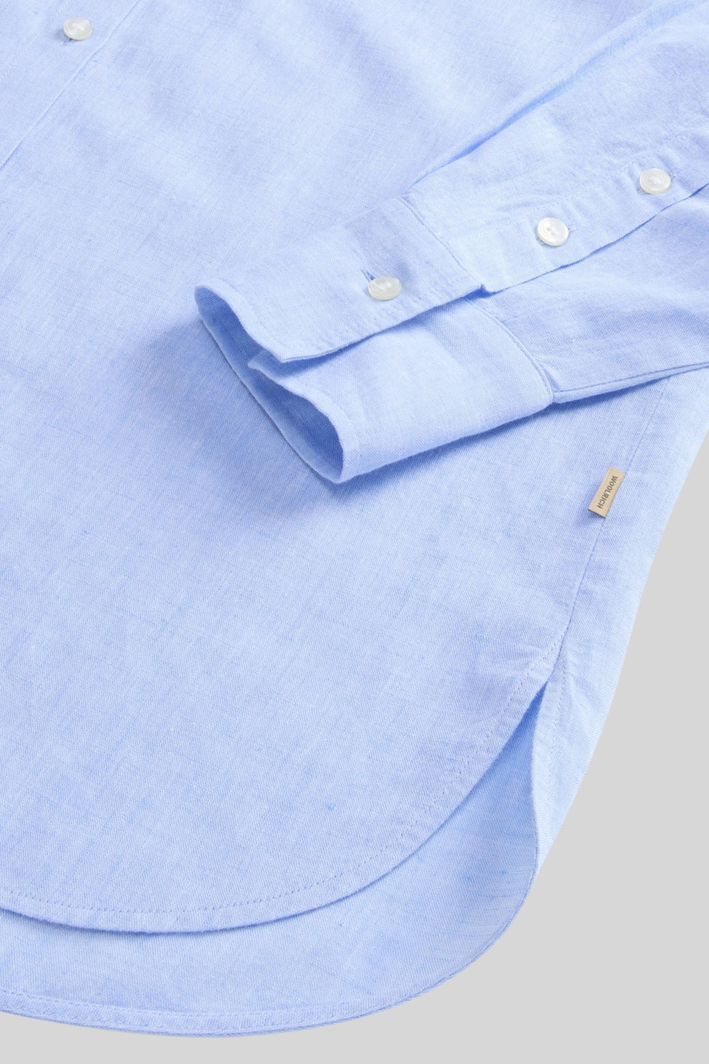 Cotton And Linen Blend Boyfriend Shirt