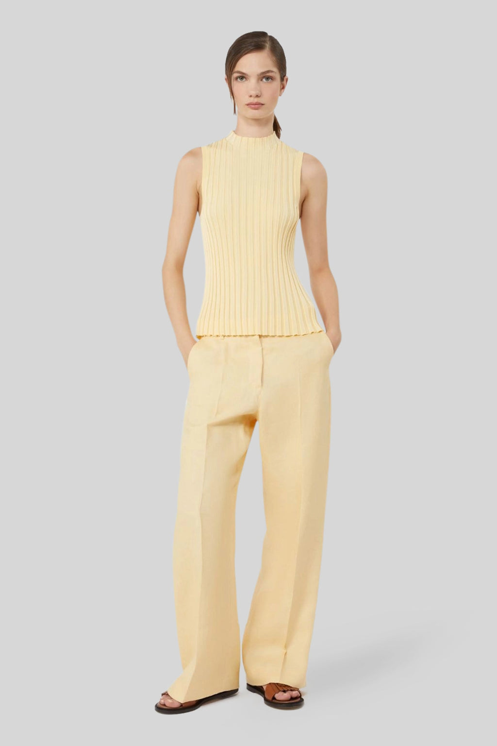 Malizia Linen Canvas Pant