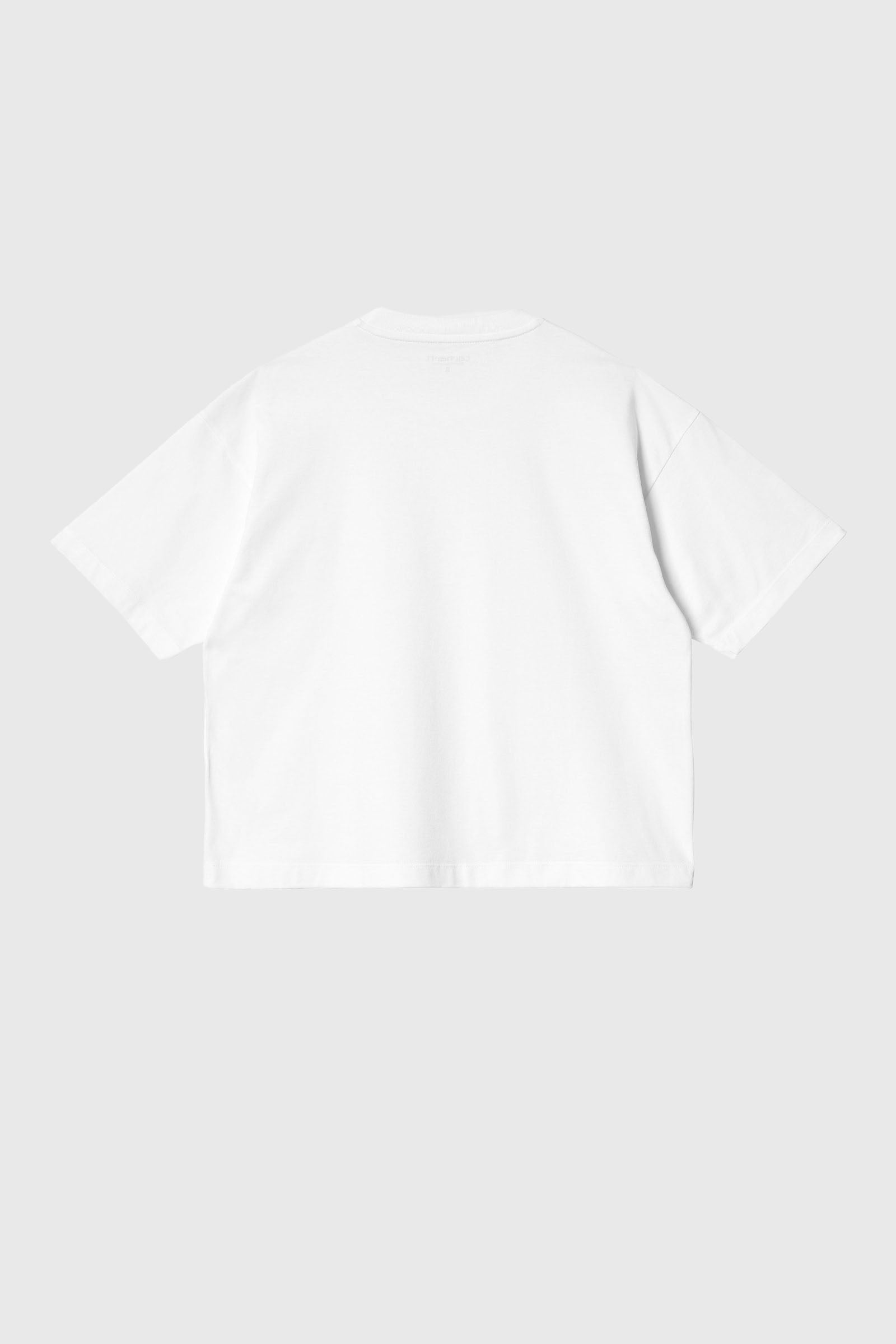Short Sleeve Cropped Cotton T-Shirt