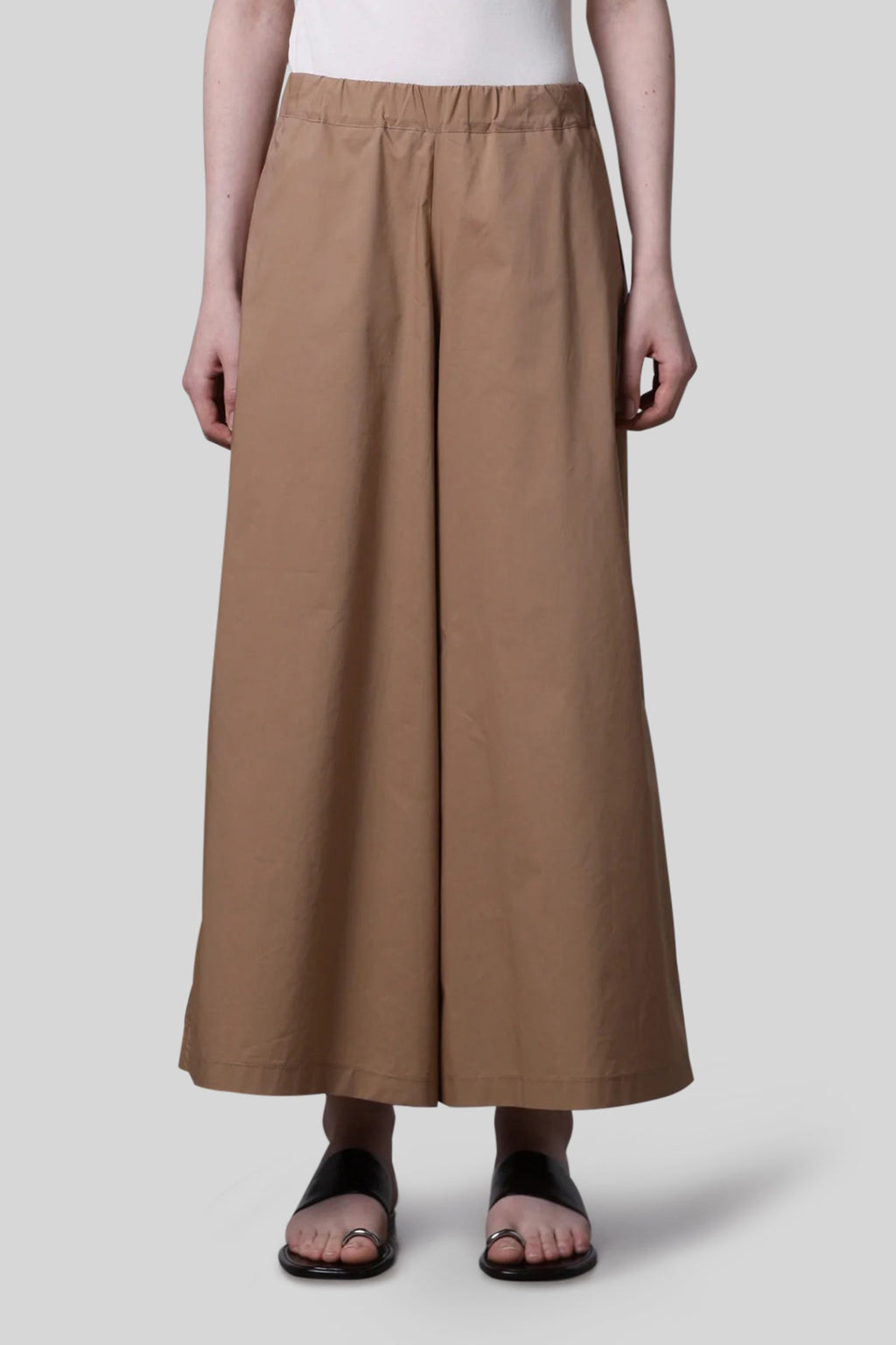 Wide-leg Cropped Pants