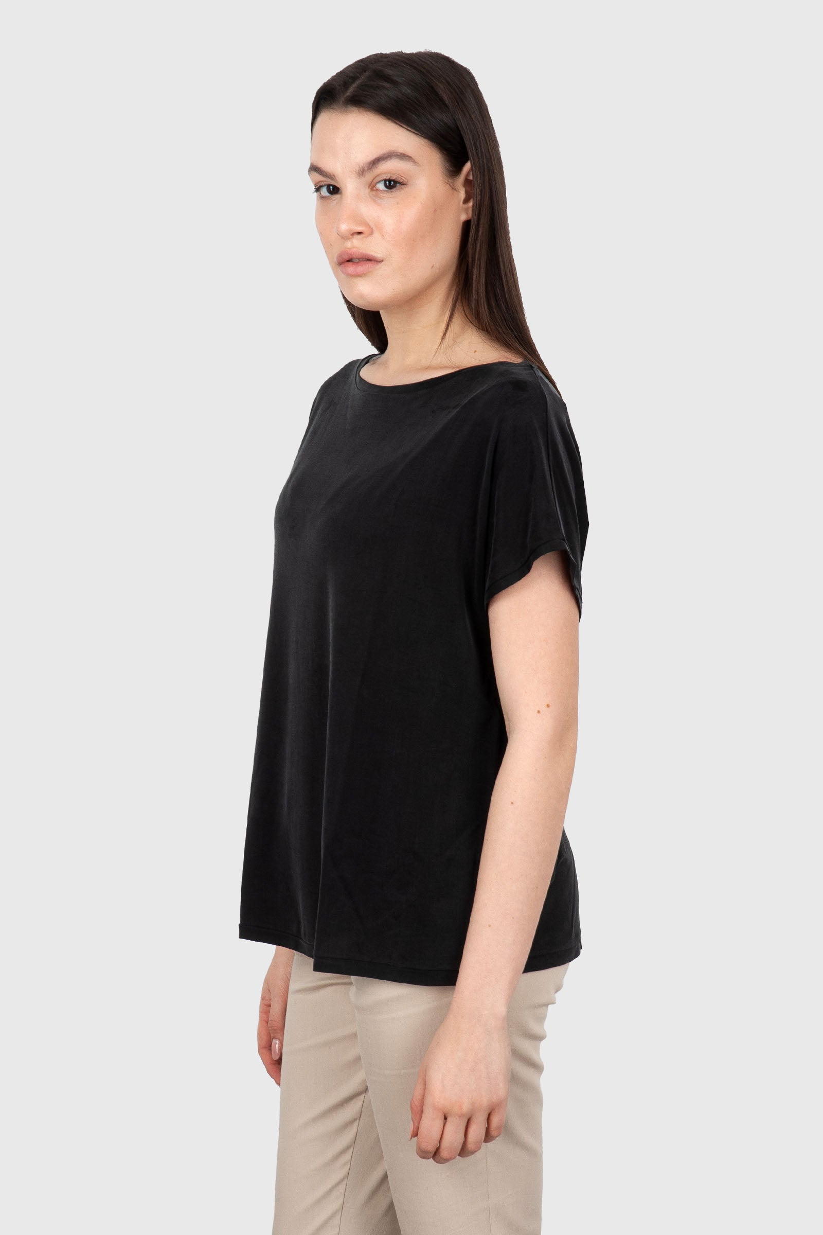 Cupro Square Wom Shirty